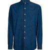 Camicie | Ragno Camicia Classica In Chambray Di Cotone - Denim