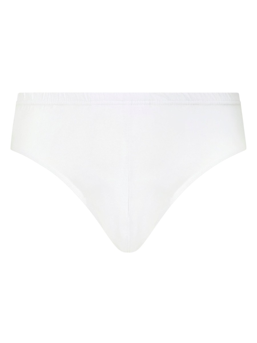 Slip | Ragno 100% Cotton - Slip Alto In Cotone - B.Co Bipack