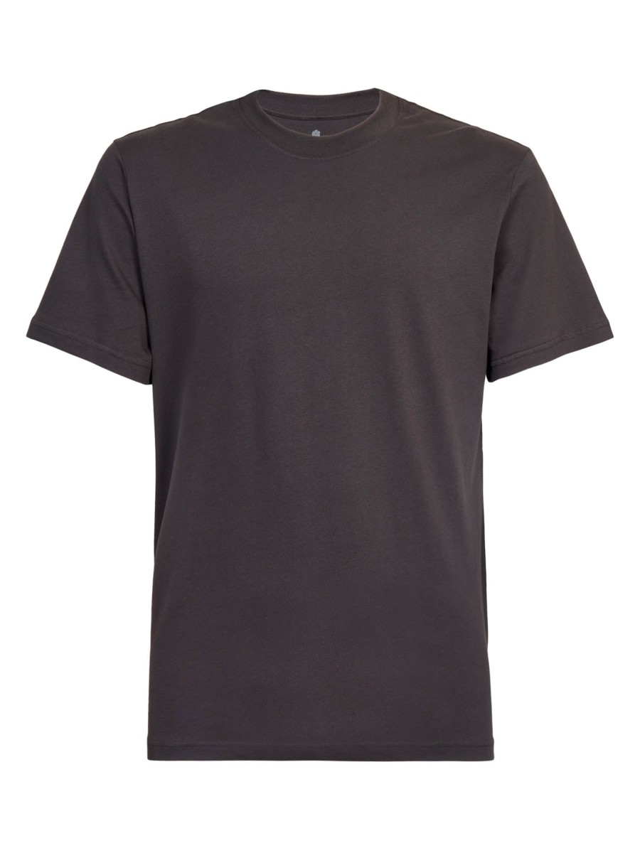 T-Shirt | Ragno T-Shirt In Jersey Di Cotone - Ematite