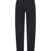 Pantaloni Cropped | Ragno Pantalone A Carota Con Tasche In Compact Light - Nero