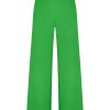 Tailleur Giacca E Pantaloni | Ragno Pantalone Ampio Alla Caviglia In Satin Power - Classic Green