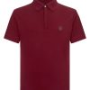 Polo | Ragno Polo In Eco Cotton Piquet Stretch - Tibetan Red