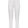 Tailleur Giacca E Pantaloni Eleganti | Ragno Pantalone Slim Dritto In Compact Light - Bianco