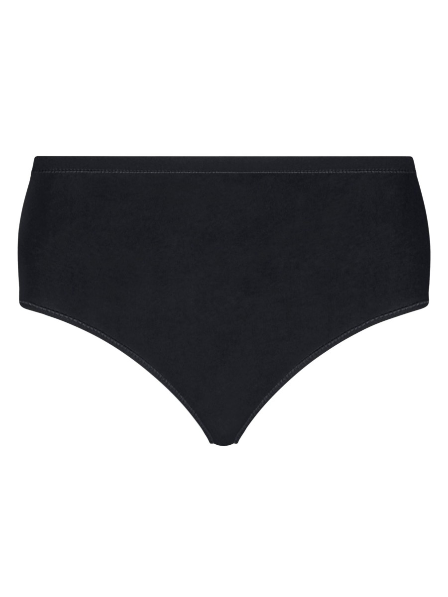 Slip E Pants | Ragno Beyoutiful - Coulotte In Cotone Elasticizzato Extra Fine - Nero Bipack