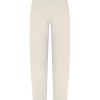 Pantaloni Cropped | Ragno Pantalone A Carota Con Tasche In Compact Light - Champignon