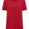 Magliette E T-Shirt | Ragno Maglietta Girocollo In Ultralight - Salsa