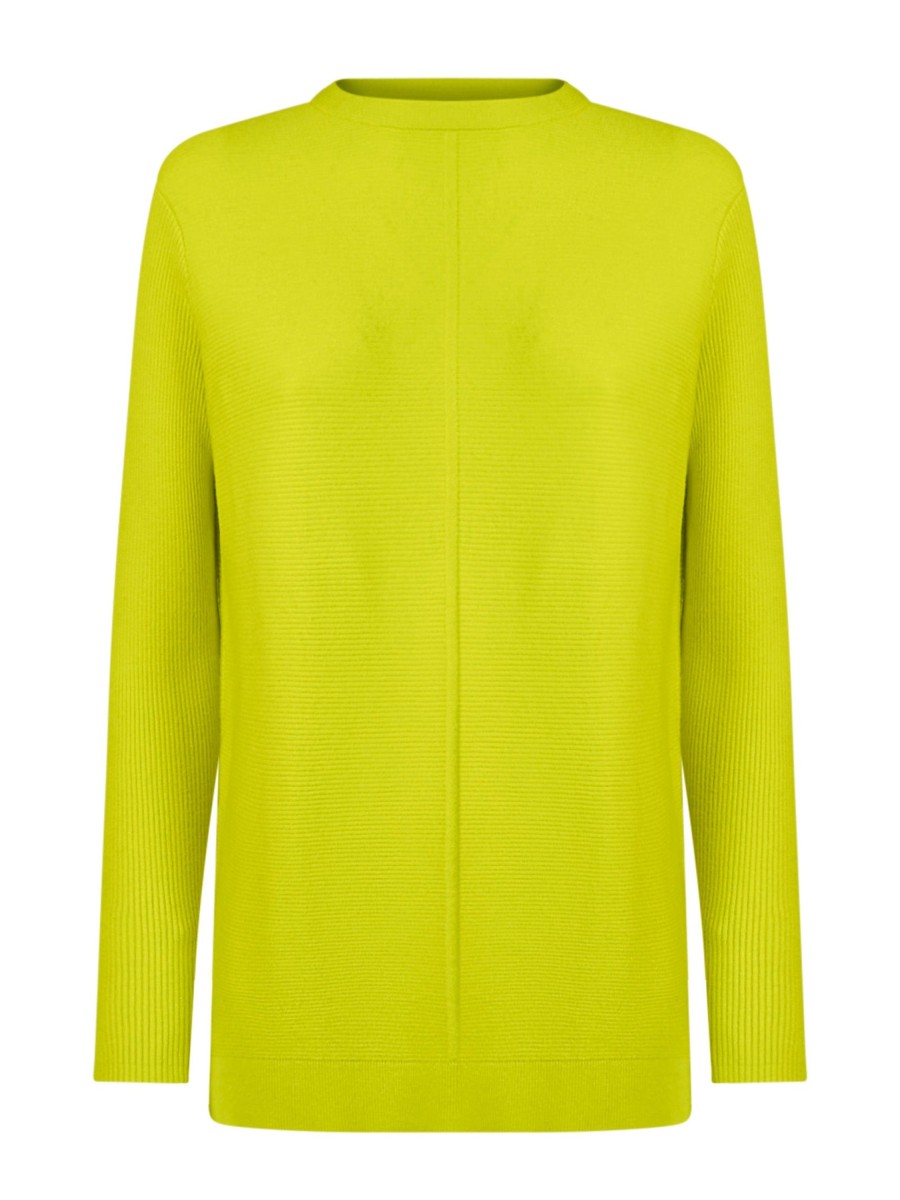 Pullover | Ragno Maglia Girocollo In Filato Super Soft - Sulphur Spring