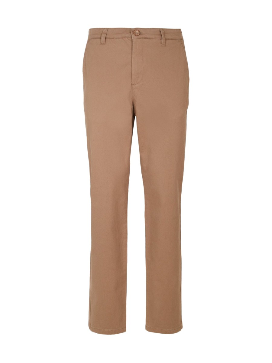 Pantaloni | Ragno Pantalone Chino In Twill Di Cotone Elasticizzato - Glace'