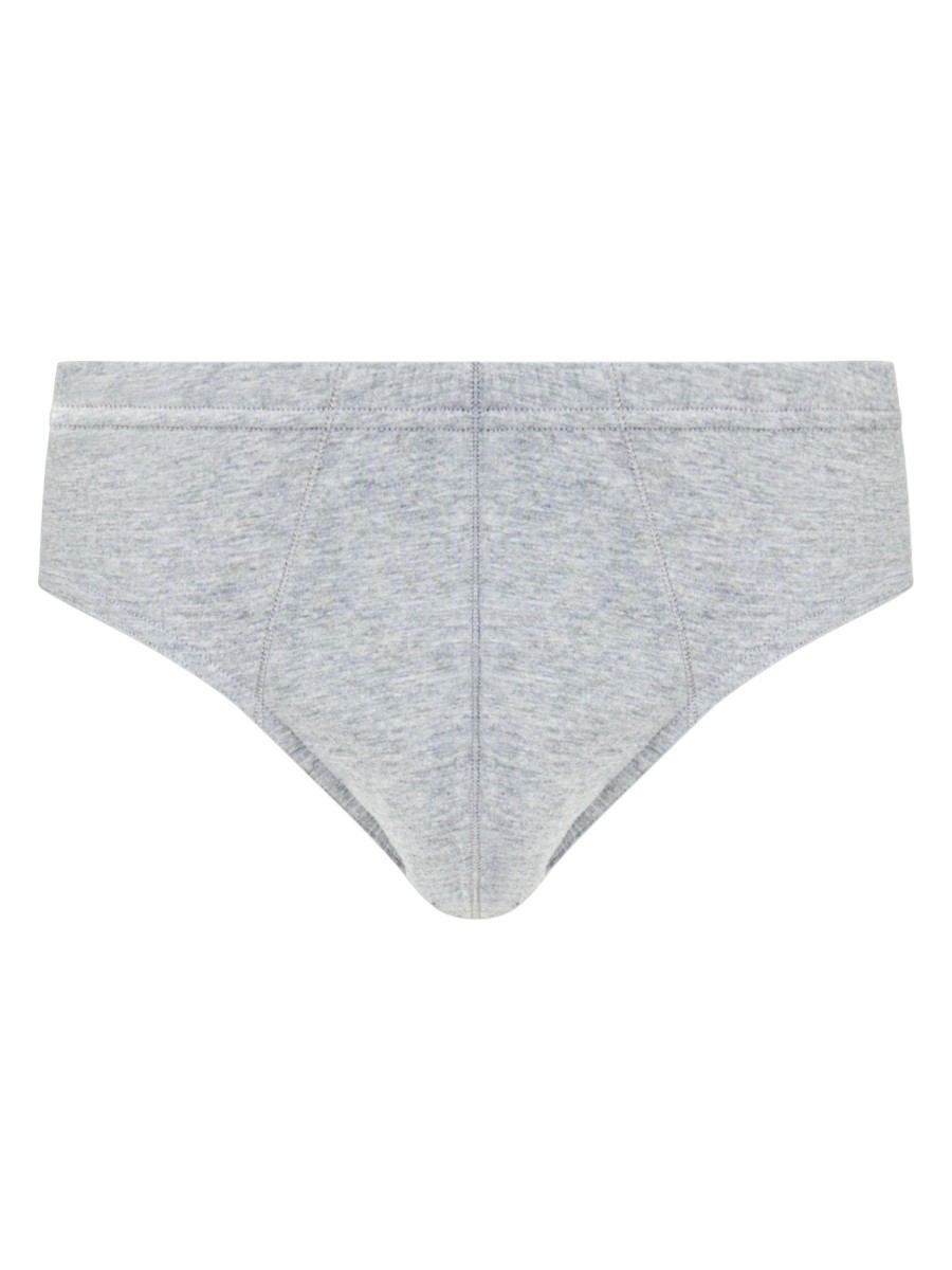 Slip | Ragno 90-10 - Slip In Cotone E Viscosa - Argento Bipack