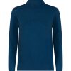 Dolcevita | Ragno Maglia Collo Roule In Filato Winter Basic - Reflecting Pond