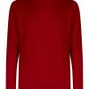 Pullover | Ragno Pull Girocollo In Filato Winter Basic - Tibetan Red