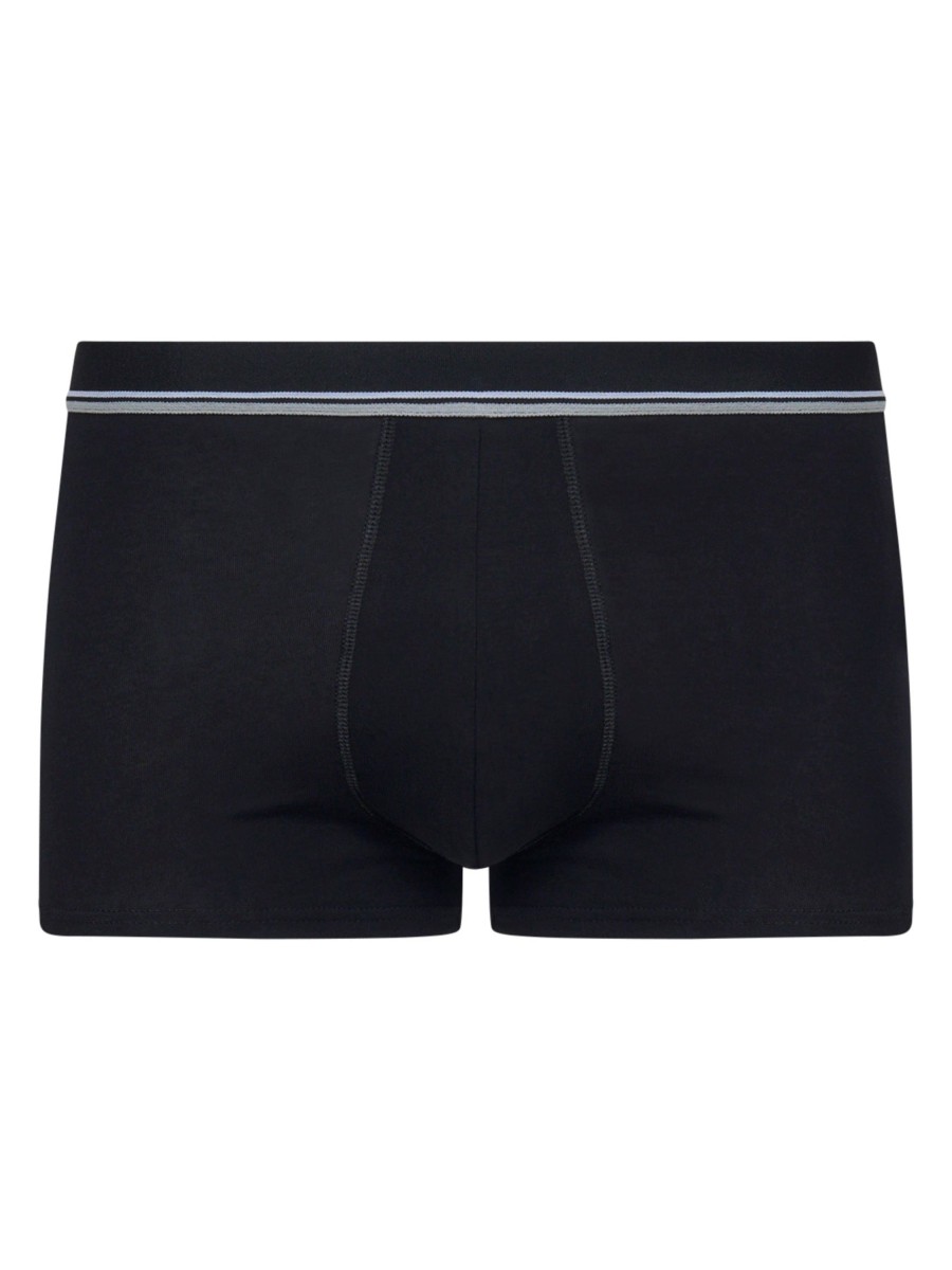 Parigamba E Boxer | Ragno Dynamic - Parigamba In Cotone Elasticizzato - Nero Bipack