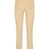 Pantaloni Capri | Ragno Pantalone Capri In Satin Power - Irish Cream