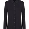 Camicie | Ragno Camicia In Micromodal - Nero