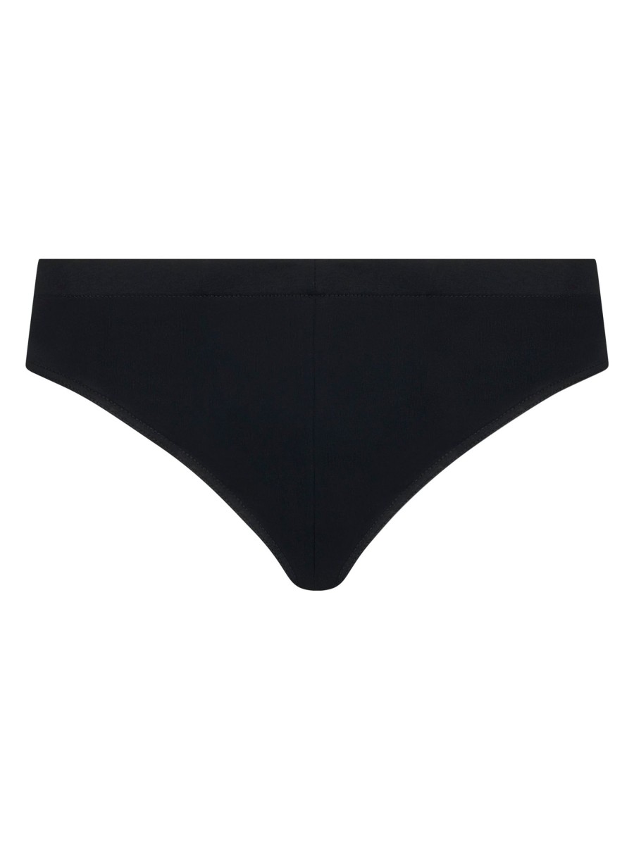 Slip | Ragno Hi-Tech - Slip In Jersey Di Cotone Elasticizzato - Nero