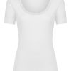 Top E Magliette | Ragno Thermo Cotton -Maglietta Girocollo In Caldo Cotone - Bianco