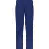 Pantaloni | Ragno Pantalone In Jersey Di Viscosa Crepe - Blueberry