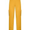 Pantaloni Cargo | Ragno Pantalone Ampio Cargo In Tessuto Super Fresh - Golden Spice