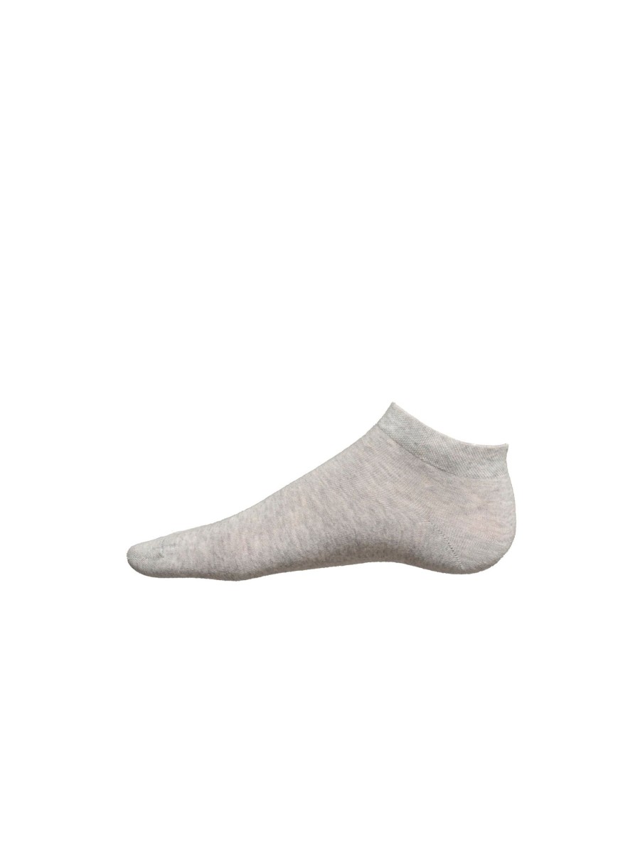 Calze | Ragno Girocaviglia In Cotone Rinforzato - Grigio Mel.Tripack