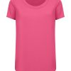 Magliette E T-Shirt | Ragno Maglietta A Manica Corta In Viscosa Summer - Hot Pink