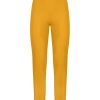 Pantaloni A Sigaretta | Ragno Pantalone A Sigaretta Con Spacchetti In Compact Light - Golden Spice
