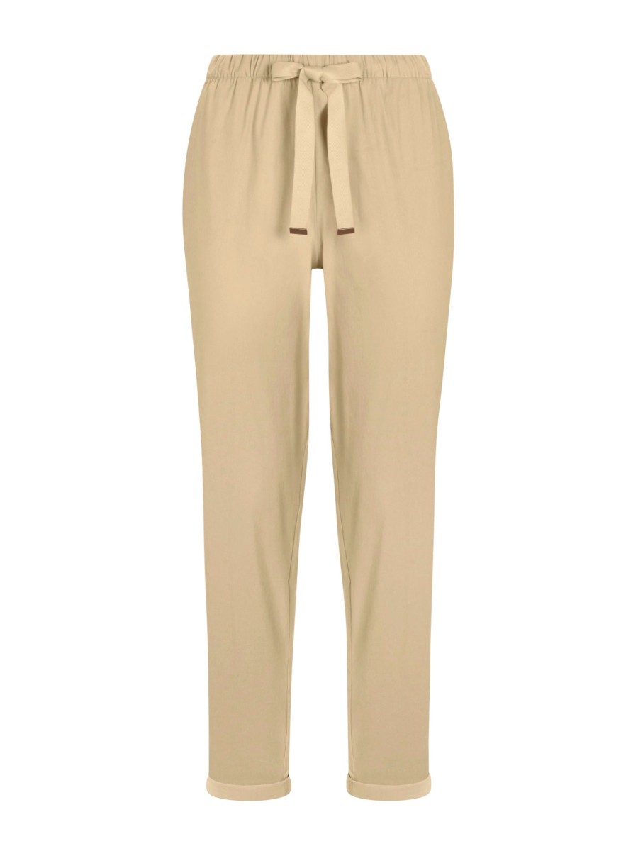 Pantaloni Jogger | Ragno Pantalone Jogger Con Tasche In Super Fresh - Irish Cream