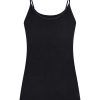 Top E Magliette | Ragno Pocket - Top In Cotone Elasticizzato - Nero Bipack