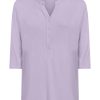 Magliette E T-Shirt | Ragno Maglietta A Manica 3/4 In Viscosa Summer - Orchid Petal