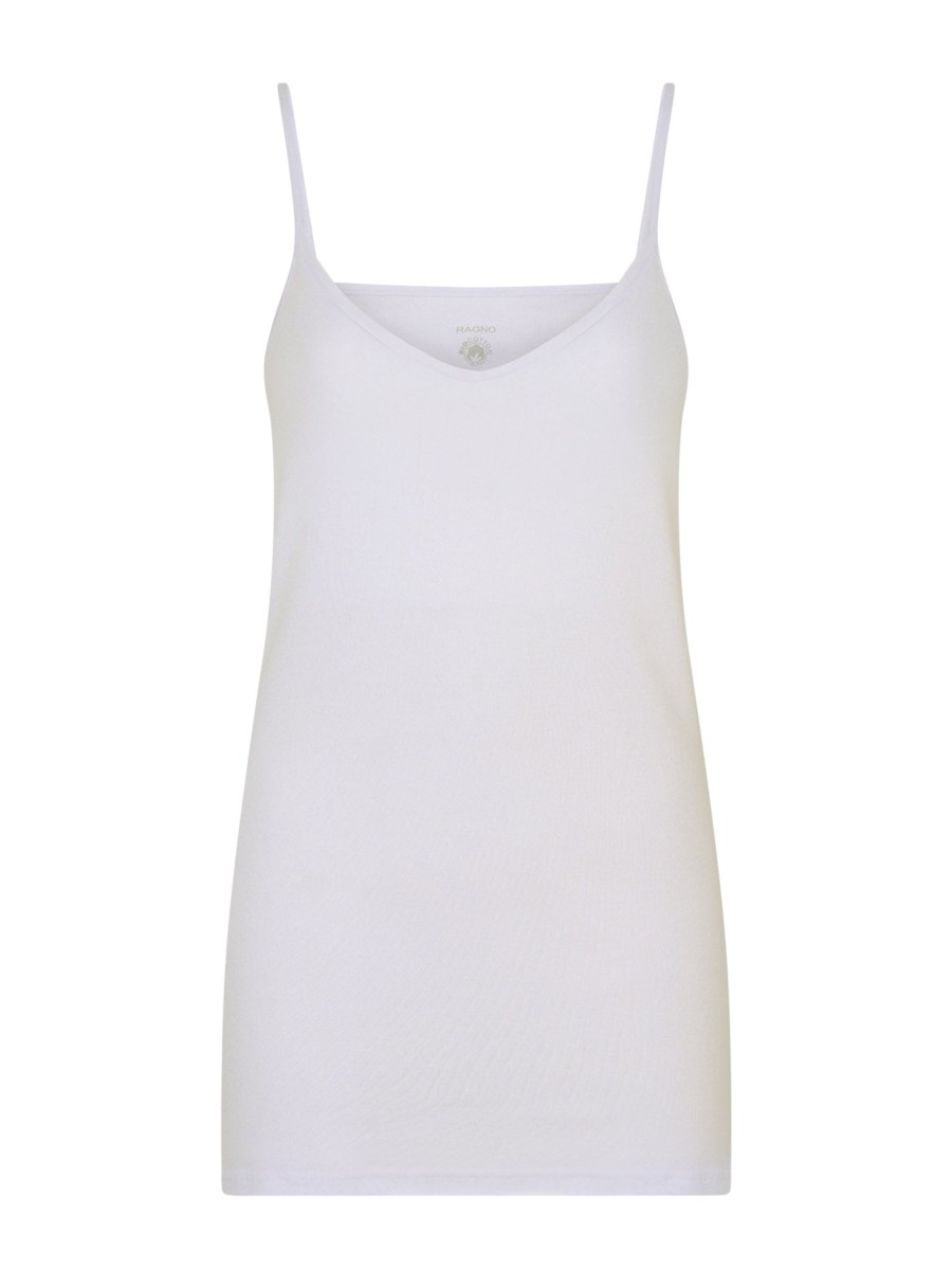 Top E Magliette | Ragno 100% Cotone - Top In Cotone - White