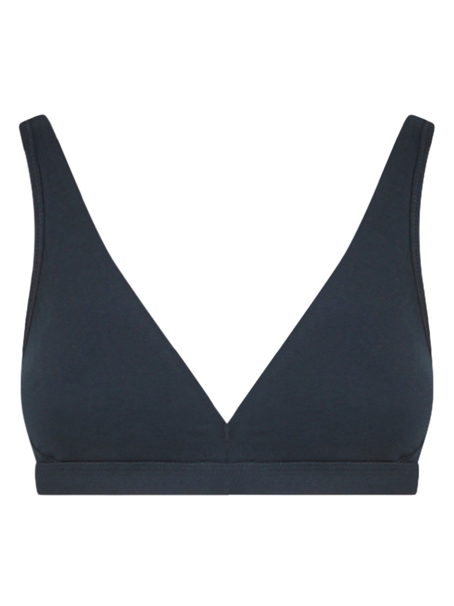 Reggiseni | Ragno Beyoutiful Bralette - Reggiseno In Cotone Elasticizzato Extra Fine - Bleu