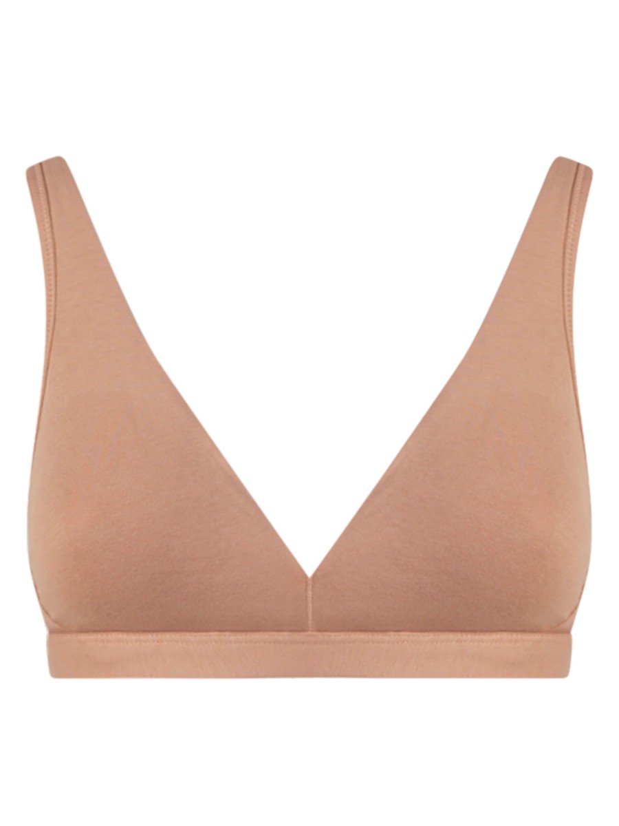 Reggiseni | Ragno Beyoutiful Bralette - Reggiseno In Cotone Elasticizzato Extra Fine - Nougat