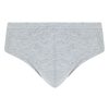 Slip | Ragno 90-10 - Slip Alto In Cotone E Viscosa - Argento Bipack