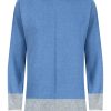 Pullover | Ragno Pullover Con Collo A Barchetta In Cashmere Blend - Fant. Azure Blue Mel.