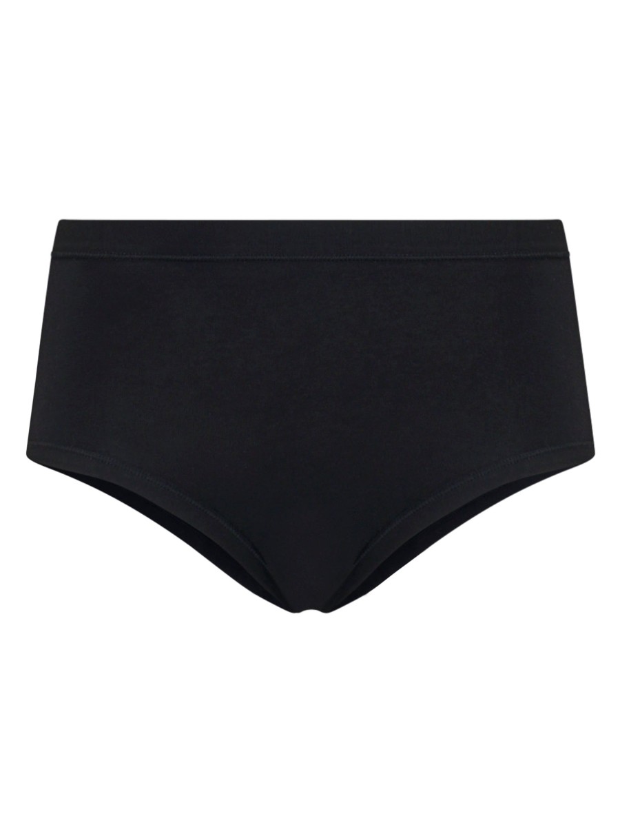 Slip E Pants | Ragno Comfort - Slip Alto In Cotone Elasticizzato - Nero Bipack