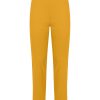 Pantaloni Capri | Ragno Pantalone Capri Con Spacchetti In Super Fresh - Golden Spice