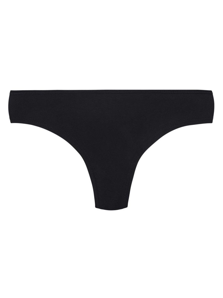 Slip E Pants | Ragno Pocket - Brasiliano In Cotone Elasticizzato - Nero Bipack