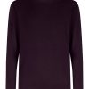 Pullover | Ragno Pull Girocollo In Filato Winter Basic - Sunset Purple